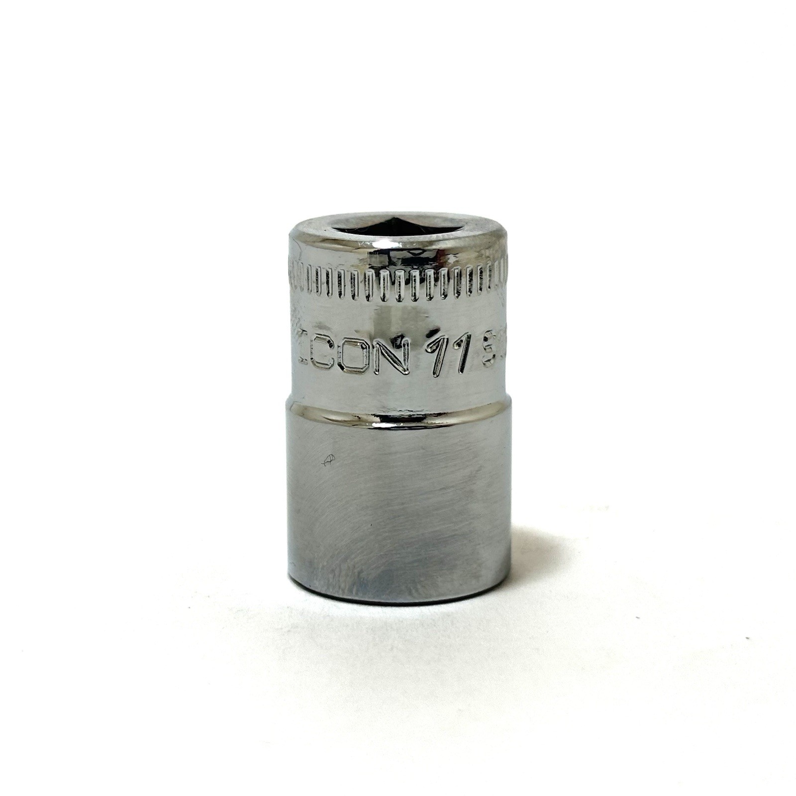 NEW ICON 1/4 INCH DRIVE METRIC SHALLOW SOCKET 6 PT SOLD INDIVIDUALLY PICK SIZE
