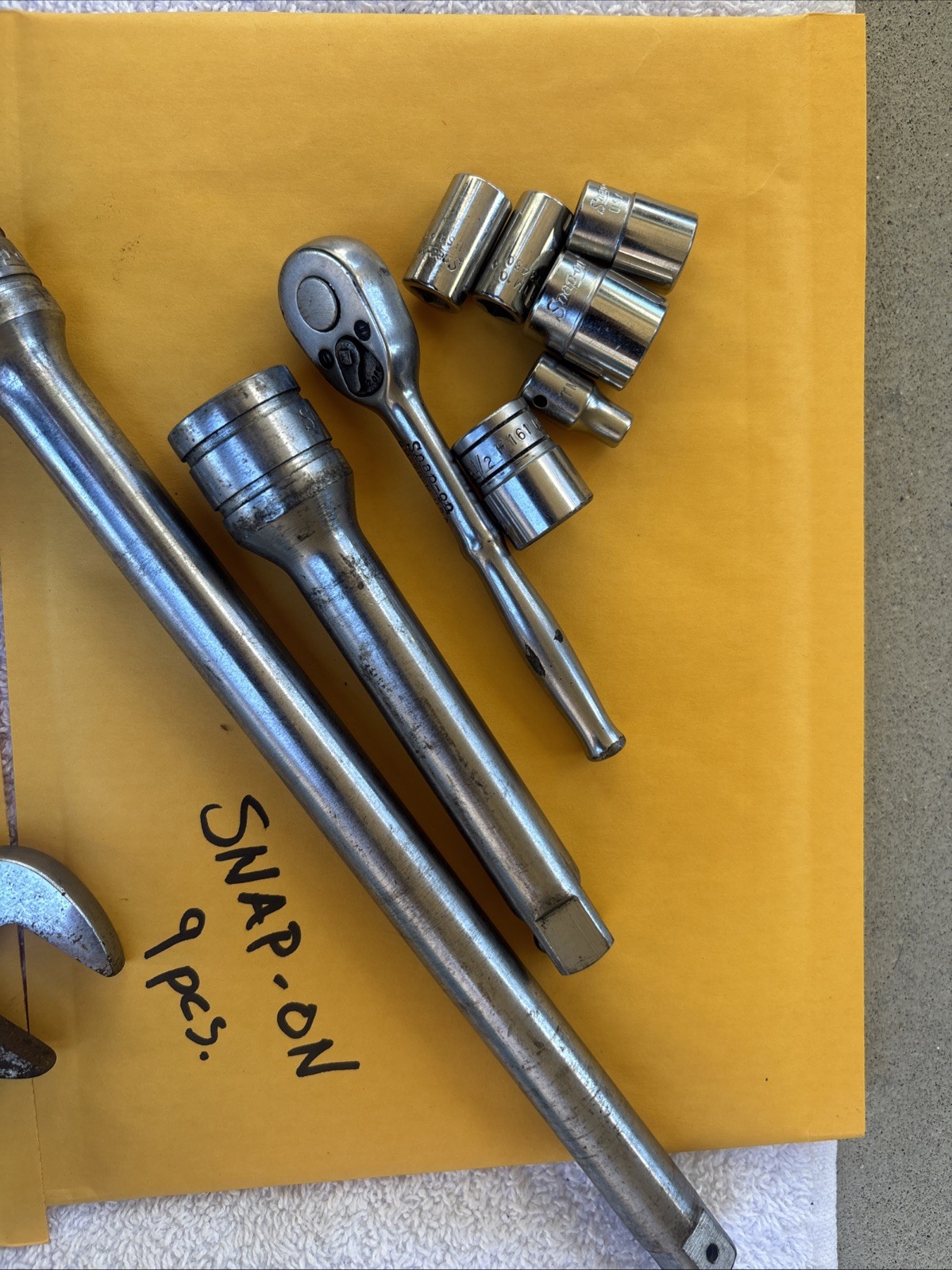Lot Of Tools Sockets And Wrenches Mostly SAE Craftsman Snapon Proto China