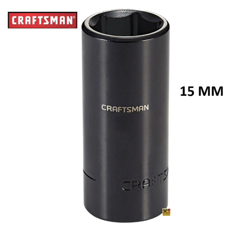 Craftsman 1/2 Inch Drive Impact Deep Socket 6 Point Metric MM Inch SAE Pick Size