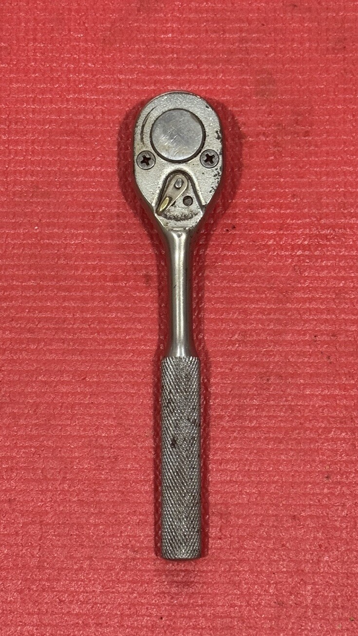 Proto Tools 5249, 3/8″ Drive Pear Head Ratchet Knurled Handle Made in USA