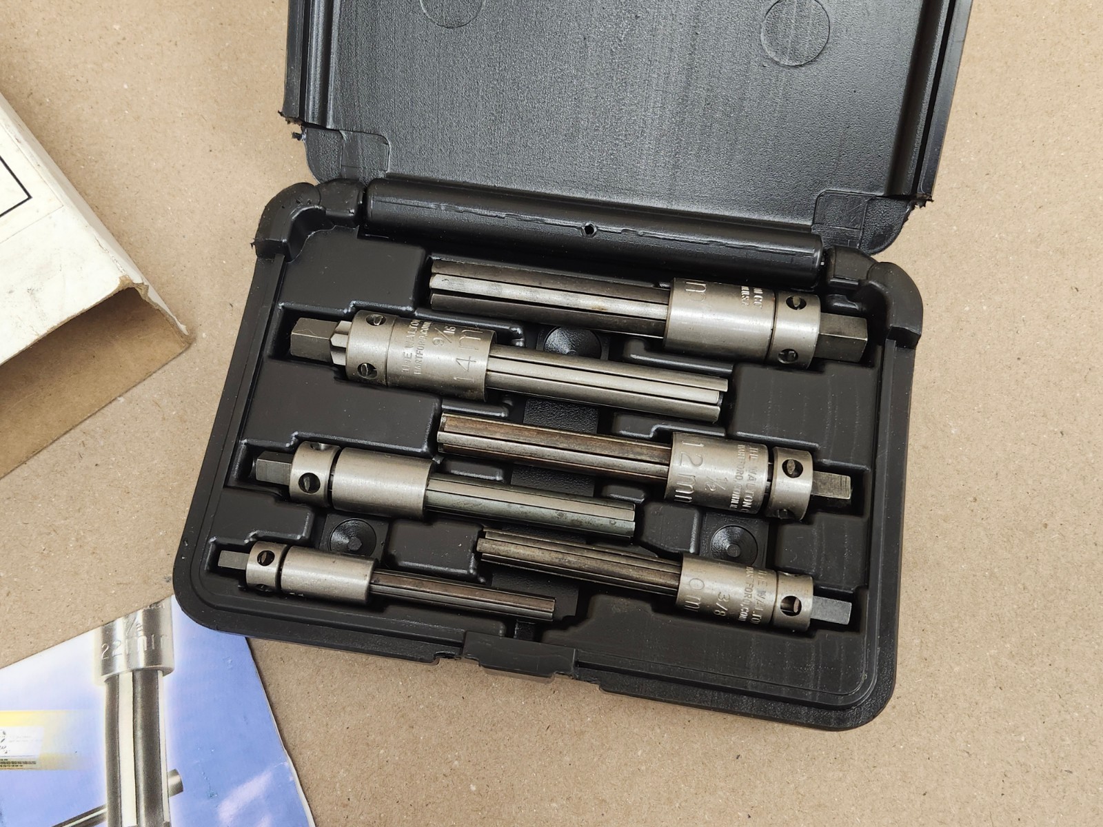 Walton 18003 6 Piece 4 Flute Tap Extractor Set