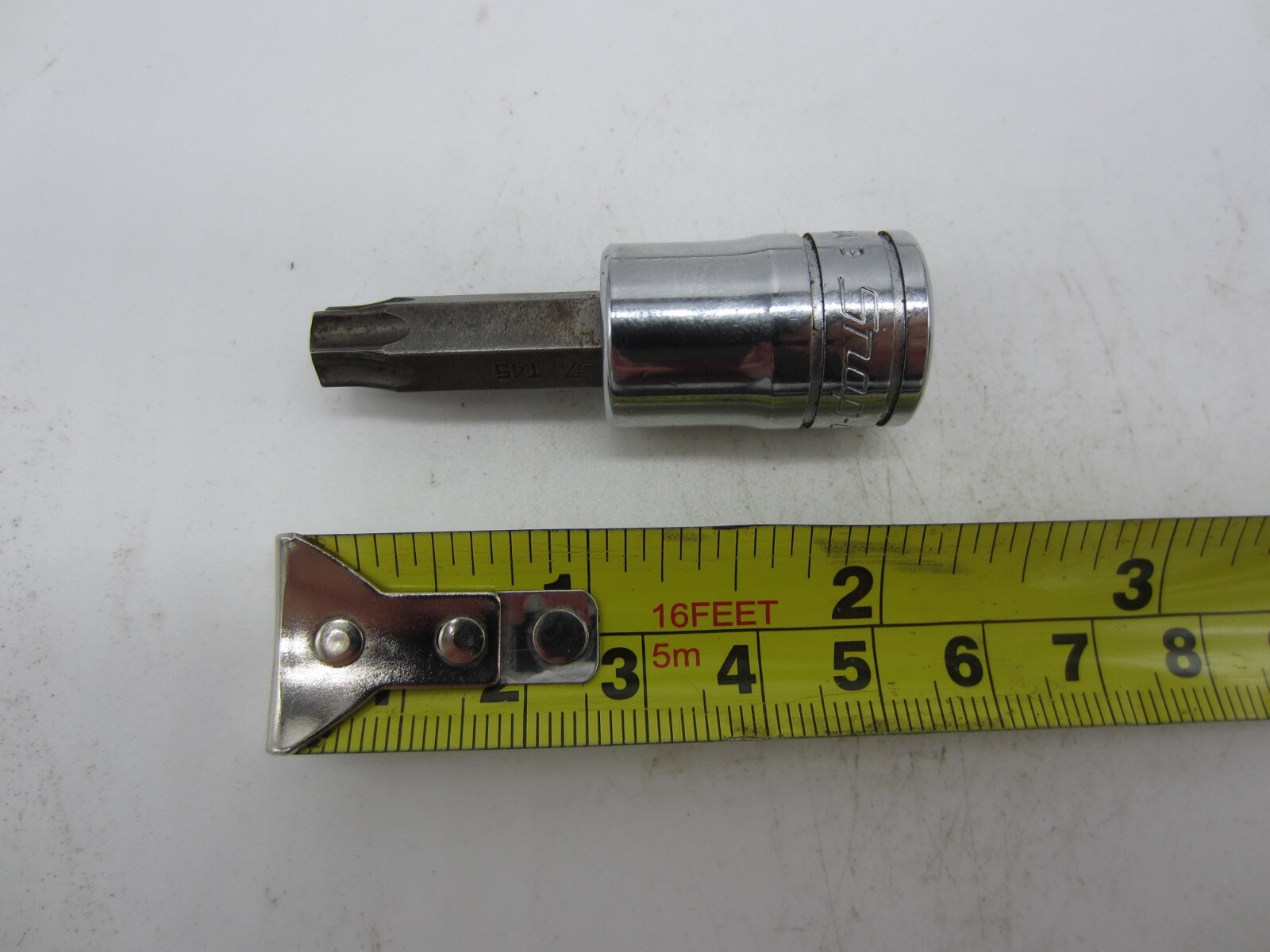 SNAP ON TOOLS T45 — TORX BIT SOCKET DRIVER — 3/8″ Drive — FTX45E