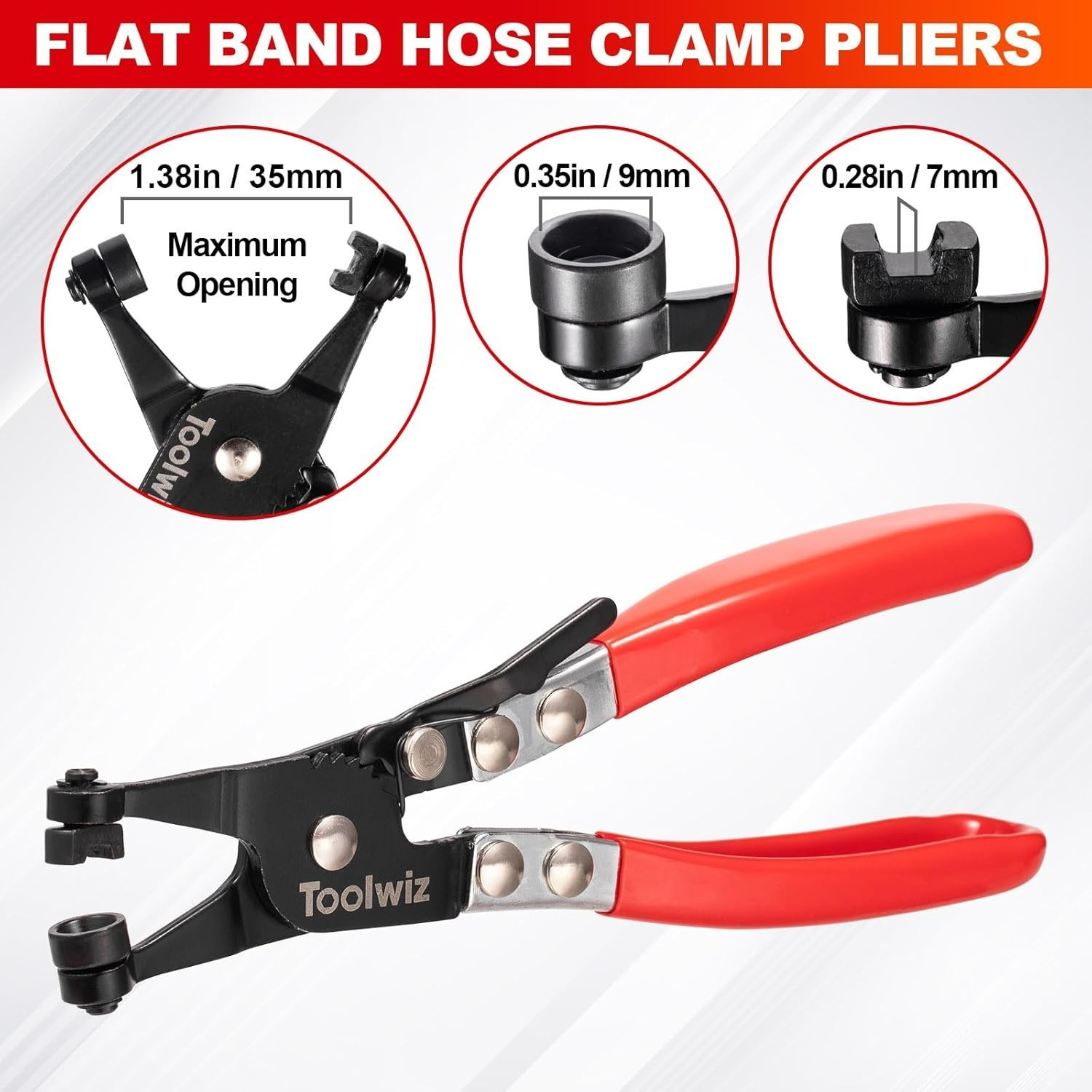 Complete Carbon Steel Fuel Line Pliers Set for Professional Mechanics – 6 Pieces