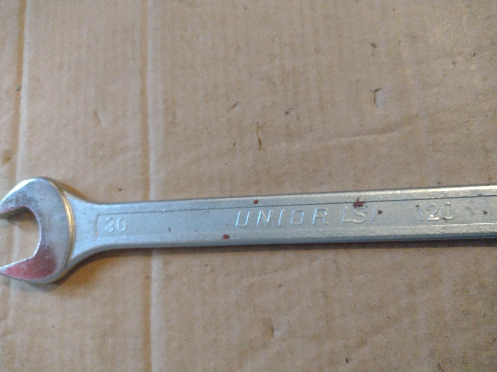 UNIOR LSI 120 COMBINATION SPANNER Size 30