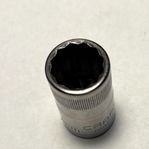 Craftsman #44236 15mm Shallow Socket 12 Point 1/2″ Drive V-Series USA Made