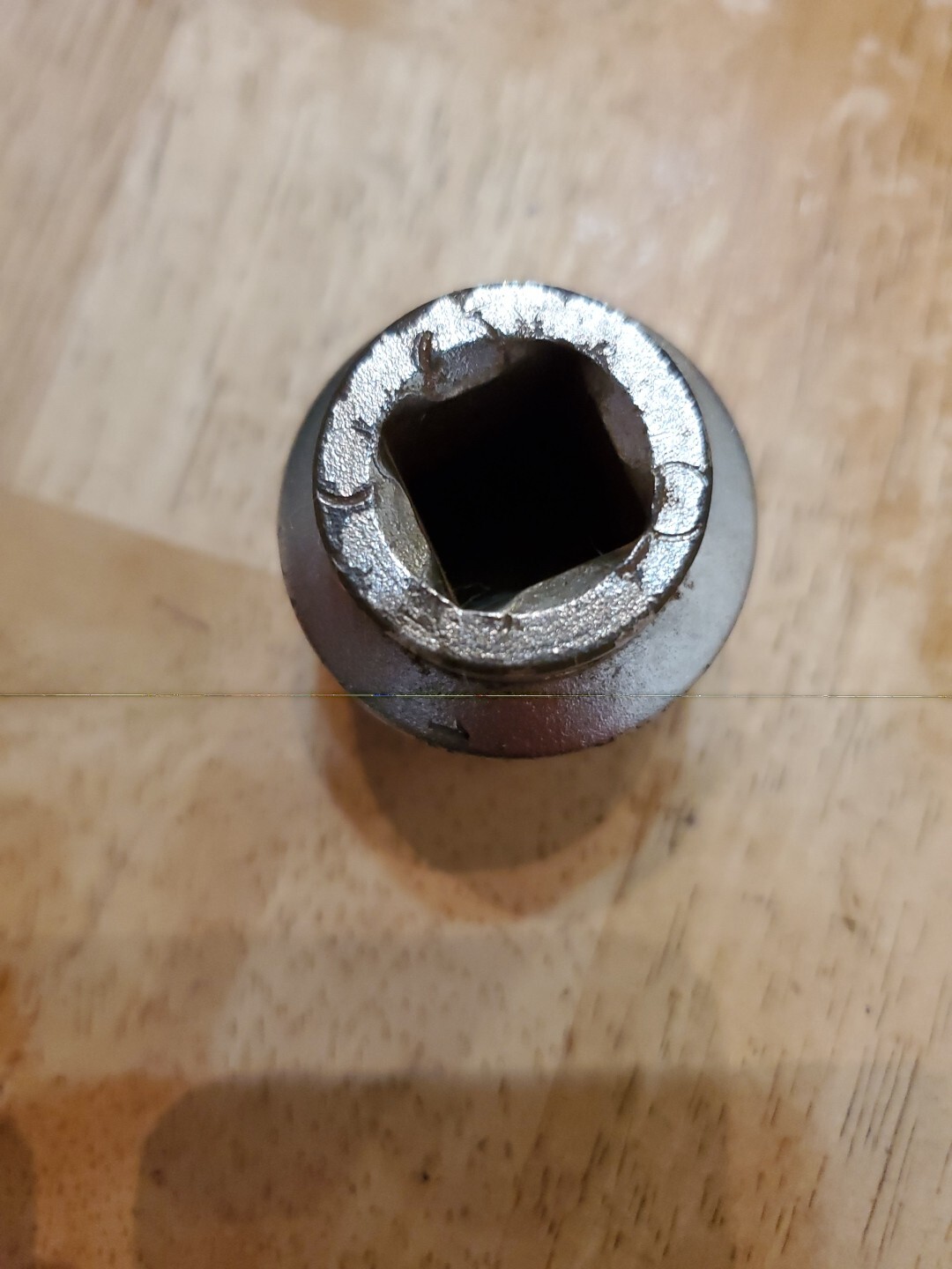 Mac Tools Sabina Vintage 1/2″ Drive 27MM 12PT Shallow Chrome Socket USA VM27-2