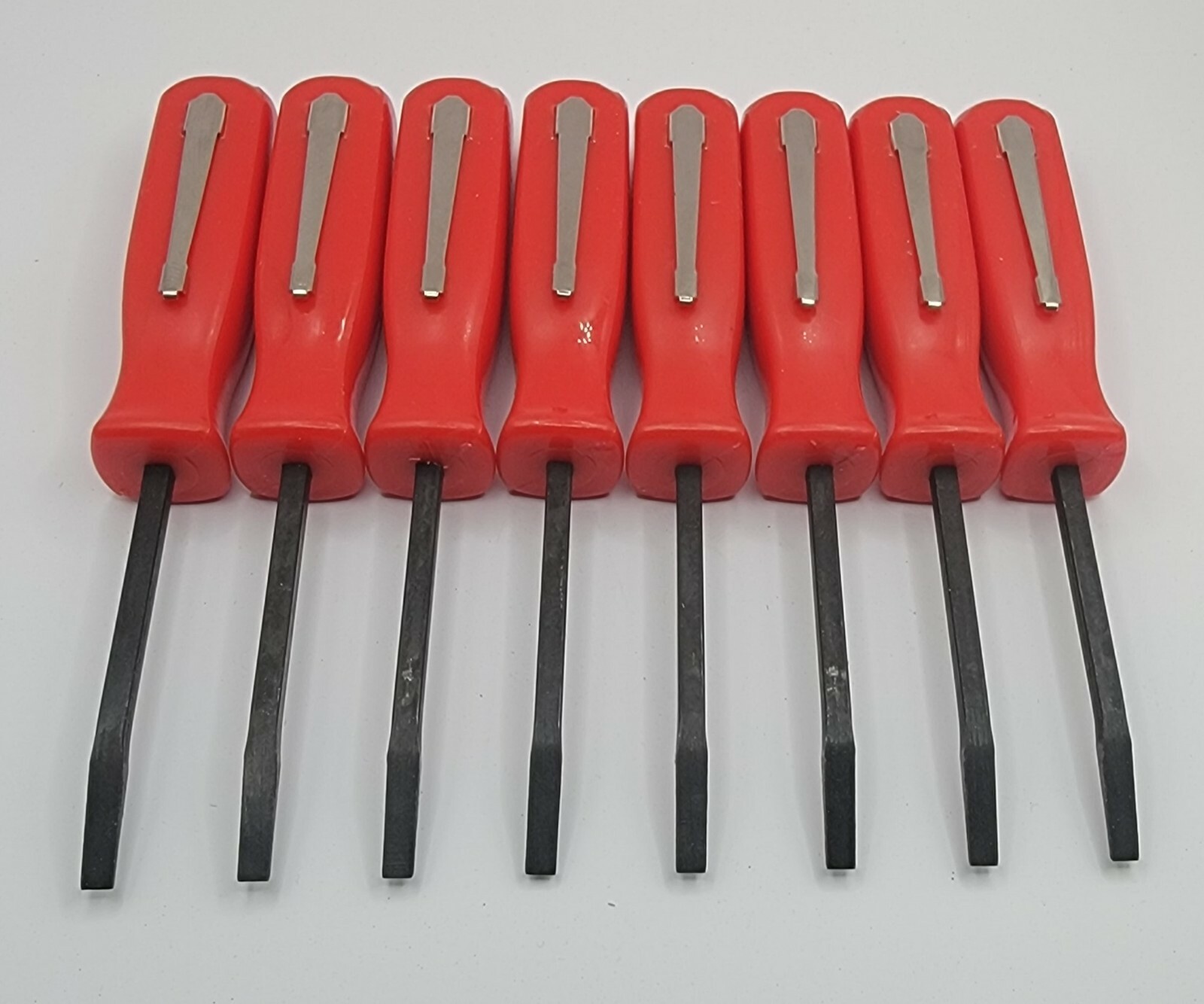 🔴 8-Piece Red Pocket Prybar Set | Essential Automotive Tools | FREE SHIPPING 🚚