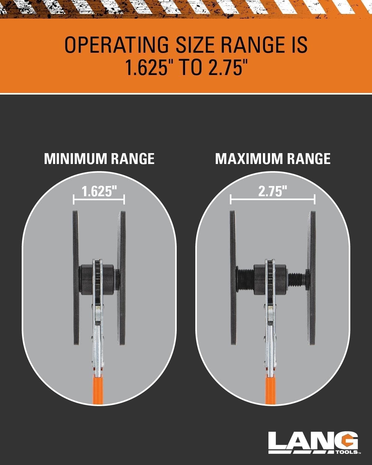 Centrally Ratcheted Caliper Tool