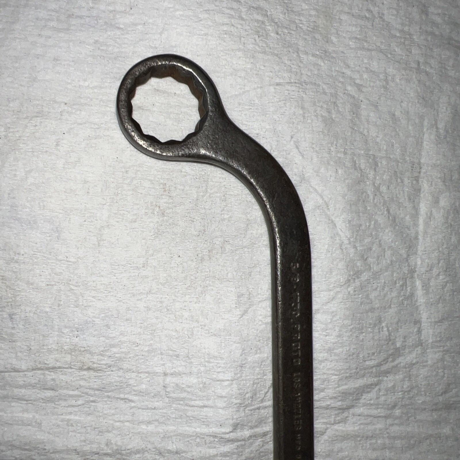 Vintage PROTO Tools 1730 5/8in X 9/16in Obstruction Banana Wrench 12pt USA