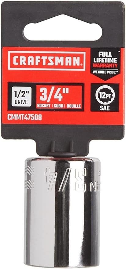 Craftsman 3/4″ 12pt Standard 1/2″ Drive – cmmt47508