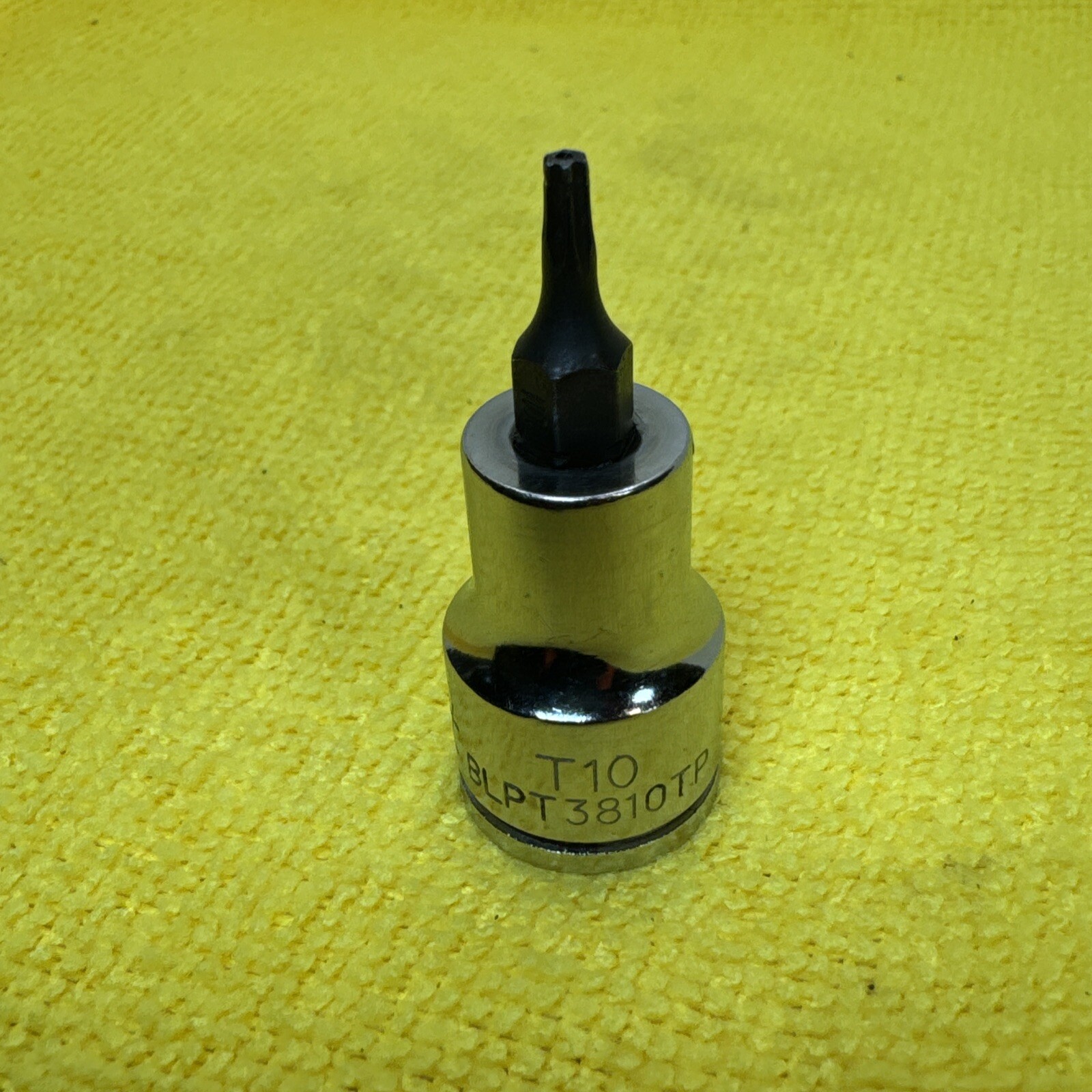 Blue Point T10 Tamper Security Torx TX 3/8″ drive socket tool BLPT3810TP