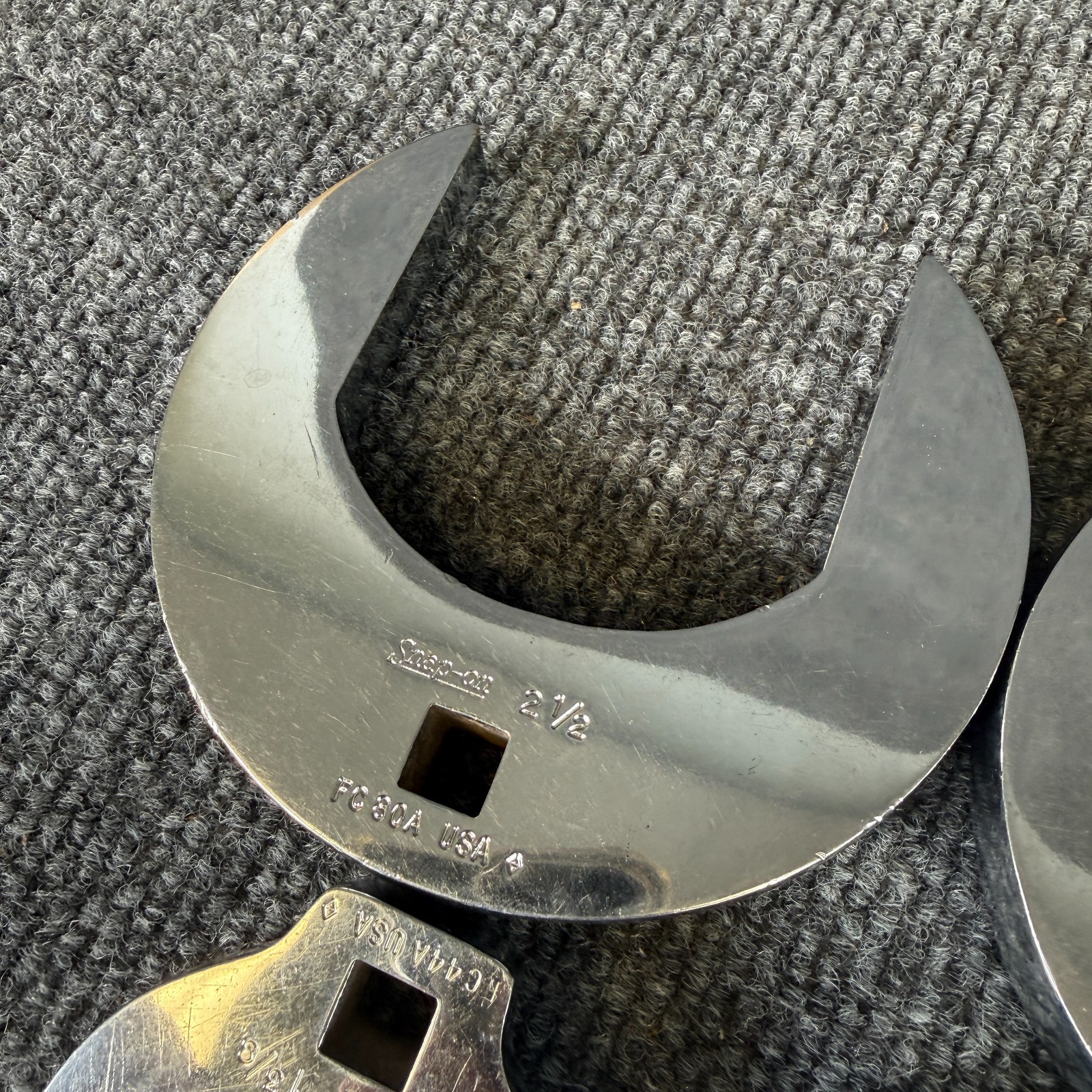 Snap-on CrowFoot 3/8″ Drive Open End Set of 10 USA Made 2″ 2 1/4″ 2 1/2″