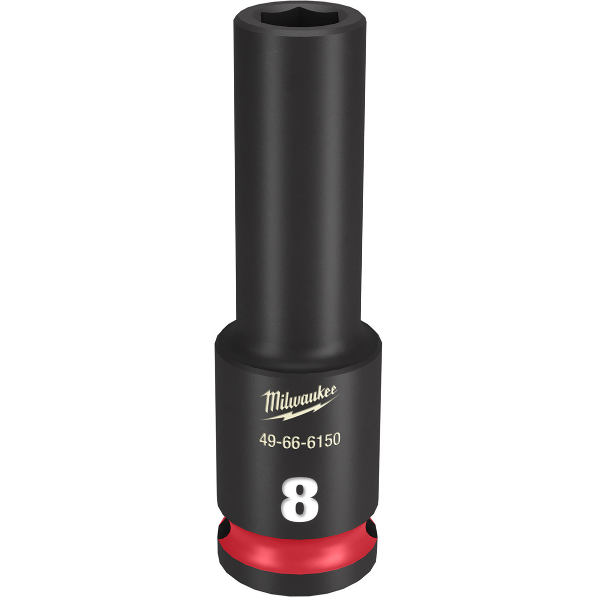 Milwaukee Tool SHOCKWAVE Impact Duty 3/8″Drive 8MM Deep 6 Point Socket