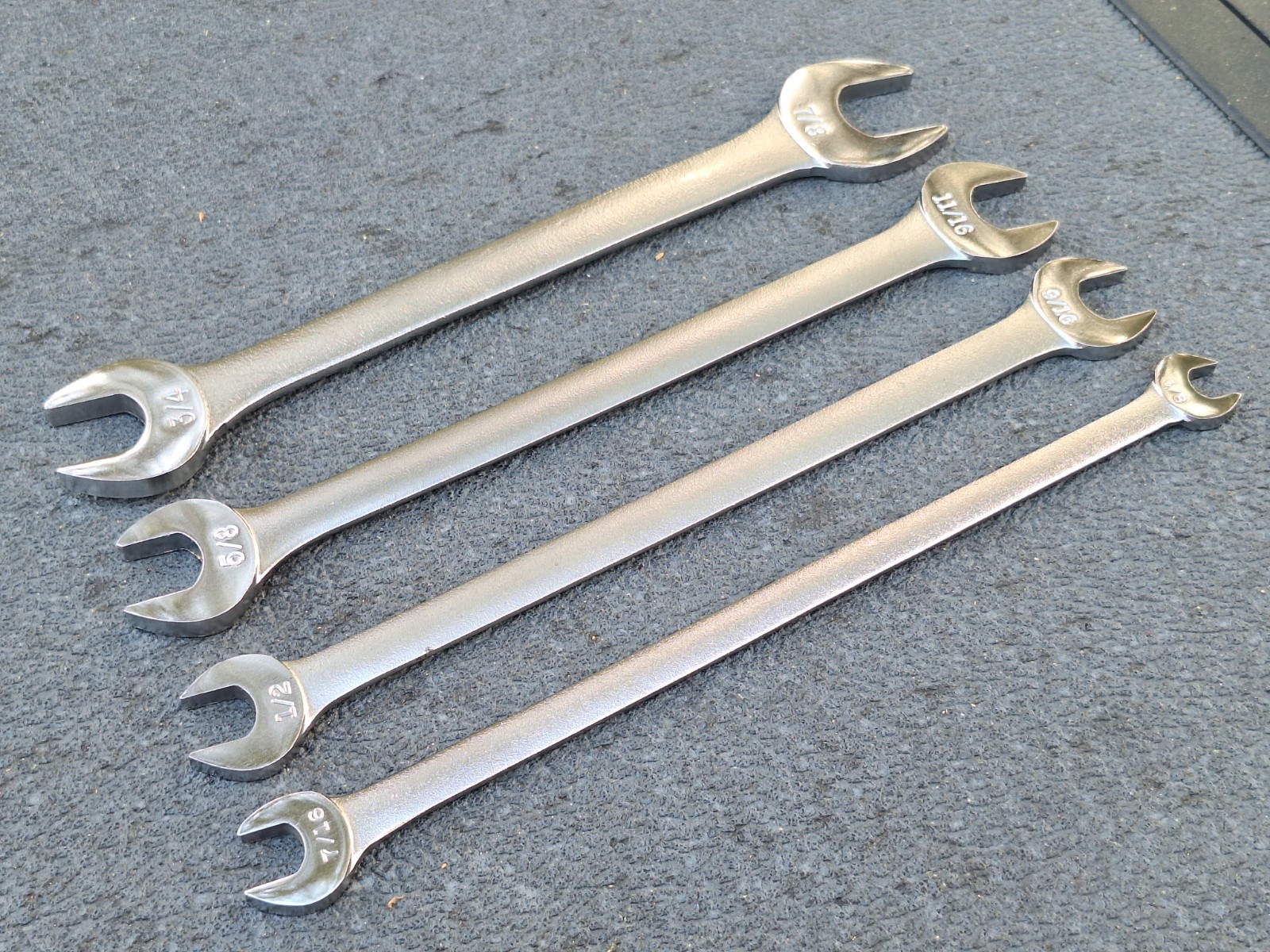 NOS*** Craftsman USA 4-pc V-Series SAE Tappet Low Profile Thin Wrench Set 11799