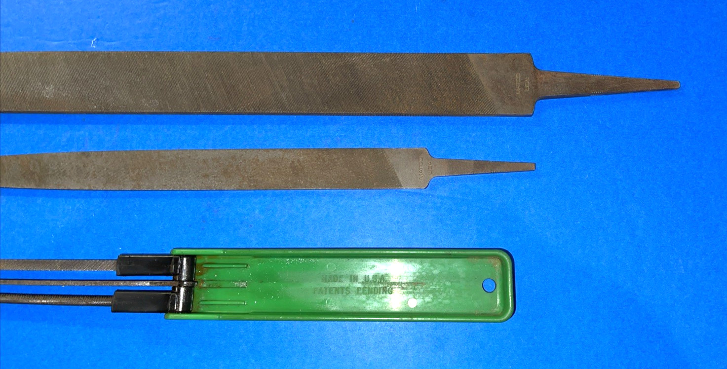 MATCO TOOLS 5 PIECE ASSORTED FILES 5 INCHES TO 19 INCHES LONG