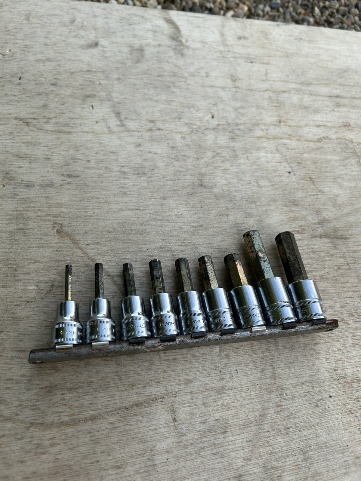 Snap on Hex Allen Key Sockets 3/8″ Drive 4,5,6,7,8,9,10,11,12 Metric