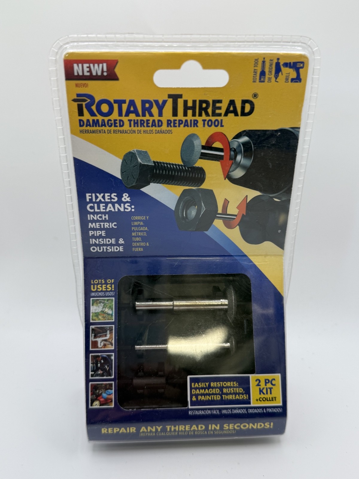 NEW Rotarty Thread Damaged Thread Repair Tool