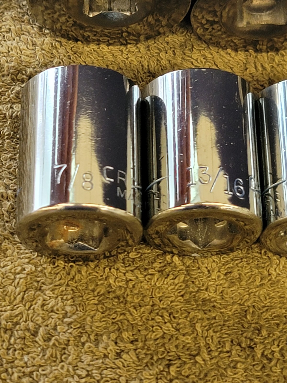 13 Craftsman Sae Socket Set 1/2″ Drive 1-1/4″ to 7/16″ G2 12 Point Tools USA