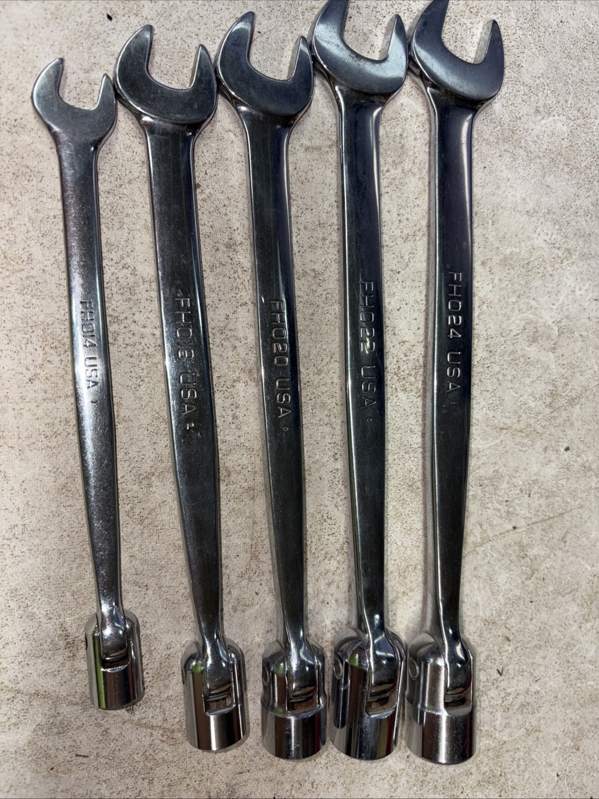 Snap-On Tools USA 5 Piece Fh024, Fho22, Fh020, Fh018, &fh014