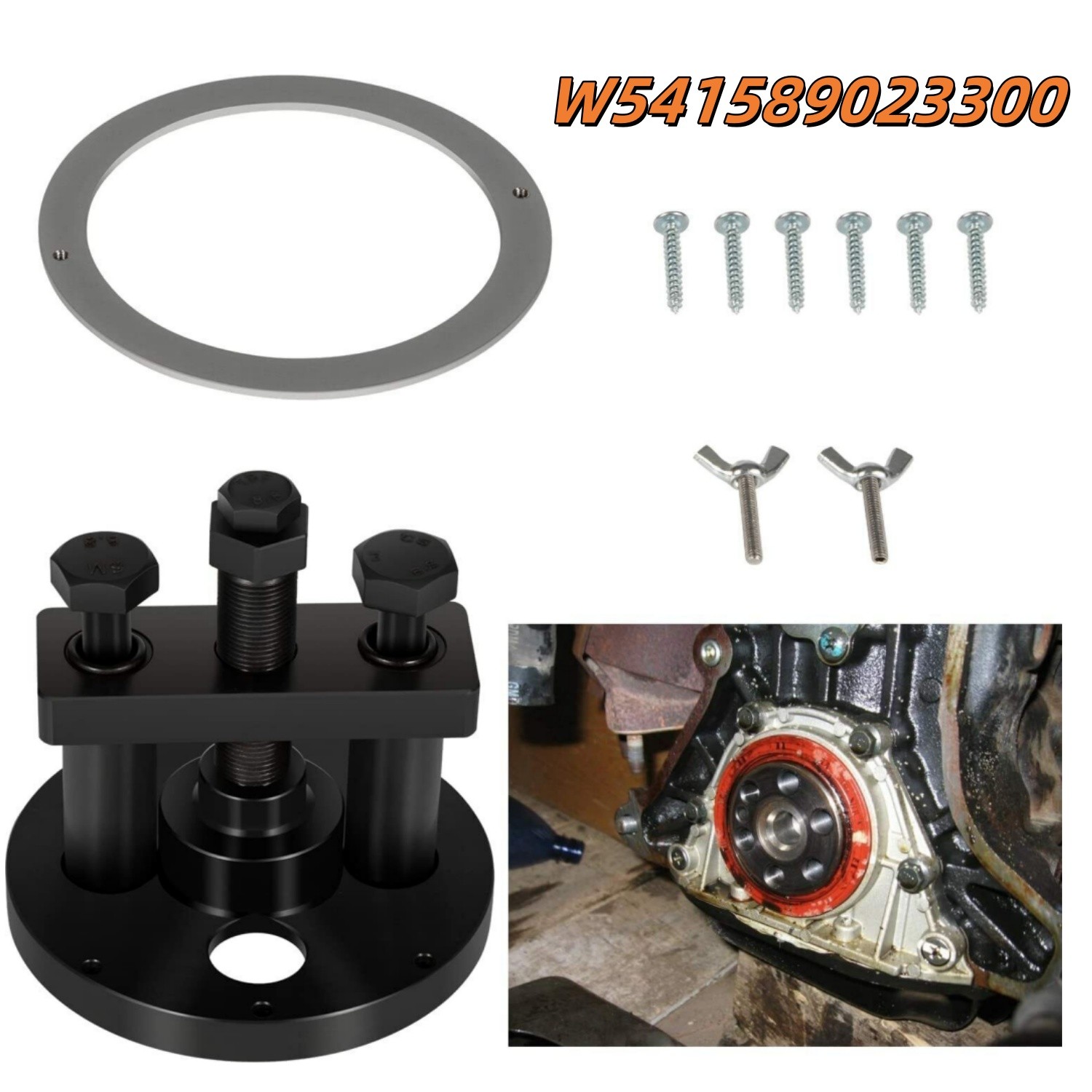 For Detroit DD13 DD15 W541589023300 Front Crankshaft Seal Remover Installer Tool