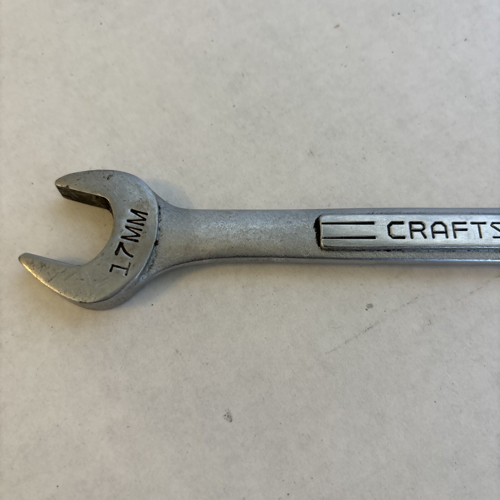 CRAFTSMAN Lot Of 2 USA 17mm x 19mm & 13mm X 15mm Double Open End Wrenches