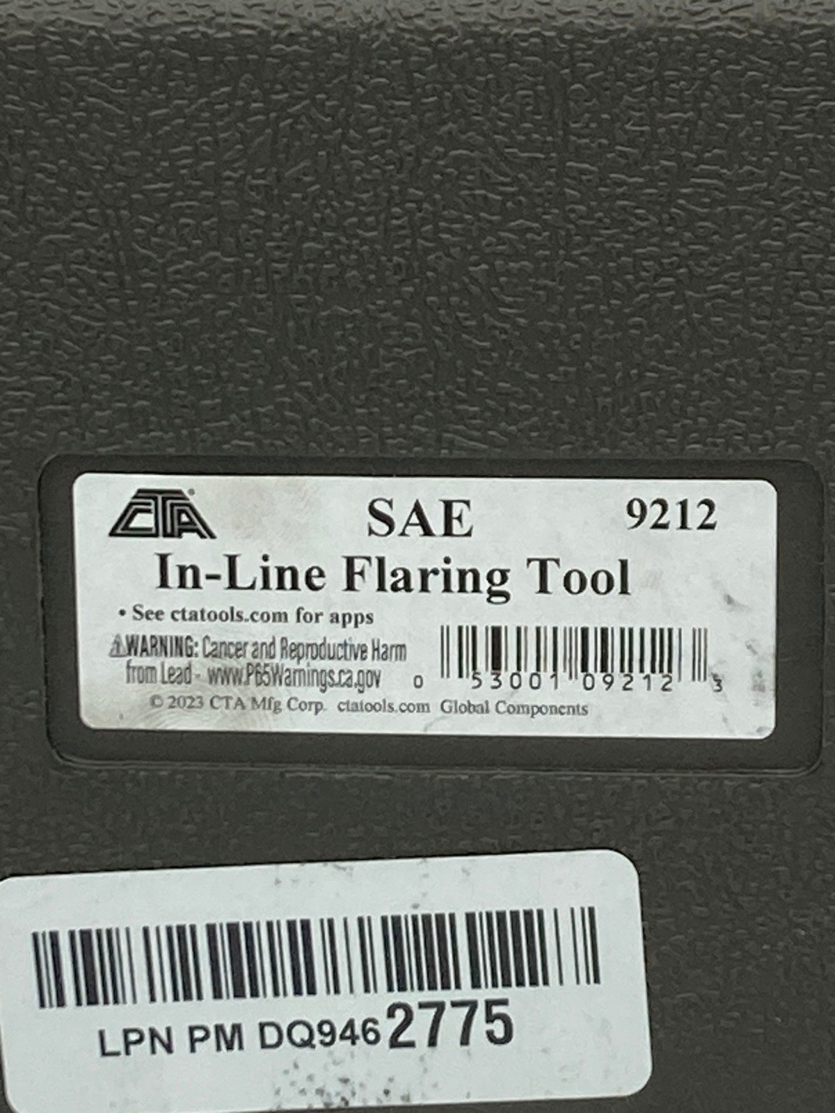 9212 – In-Line Flaring Tool – SAE