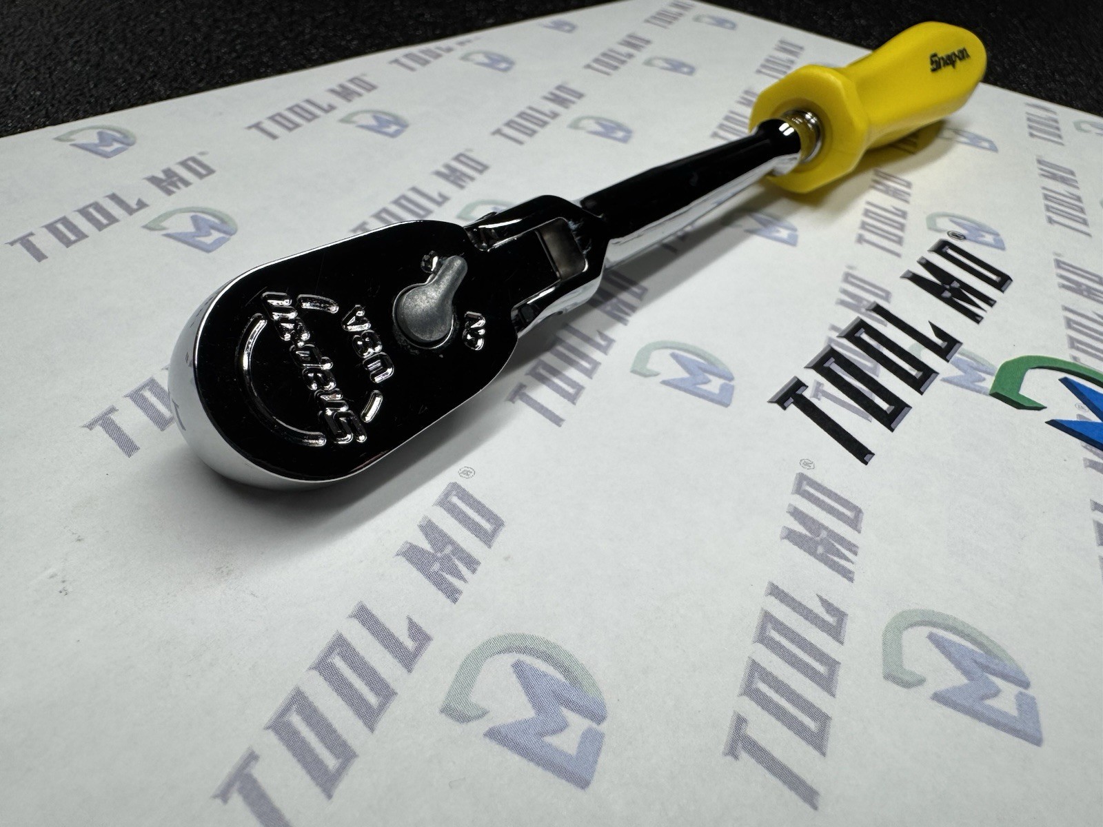 Snap-on Tools USA NEW 1/4″ Drive YELLOW Hard Handle Flex Ratchet THLFD72Y