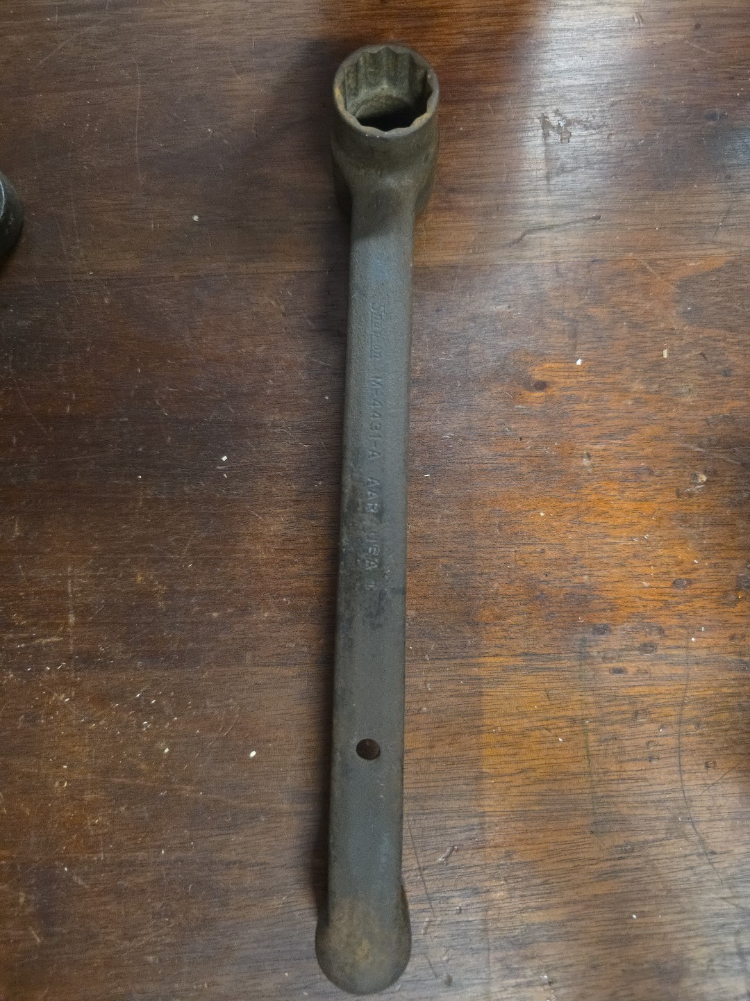 Snap-On M-4431A Railroad Inspector Brake Wrench USA – Rare Vintage Tool