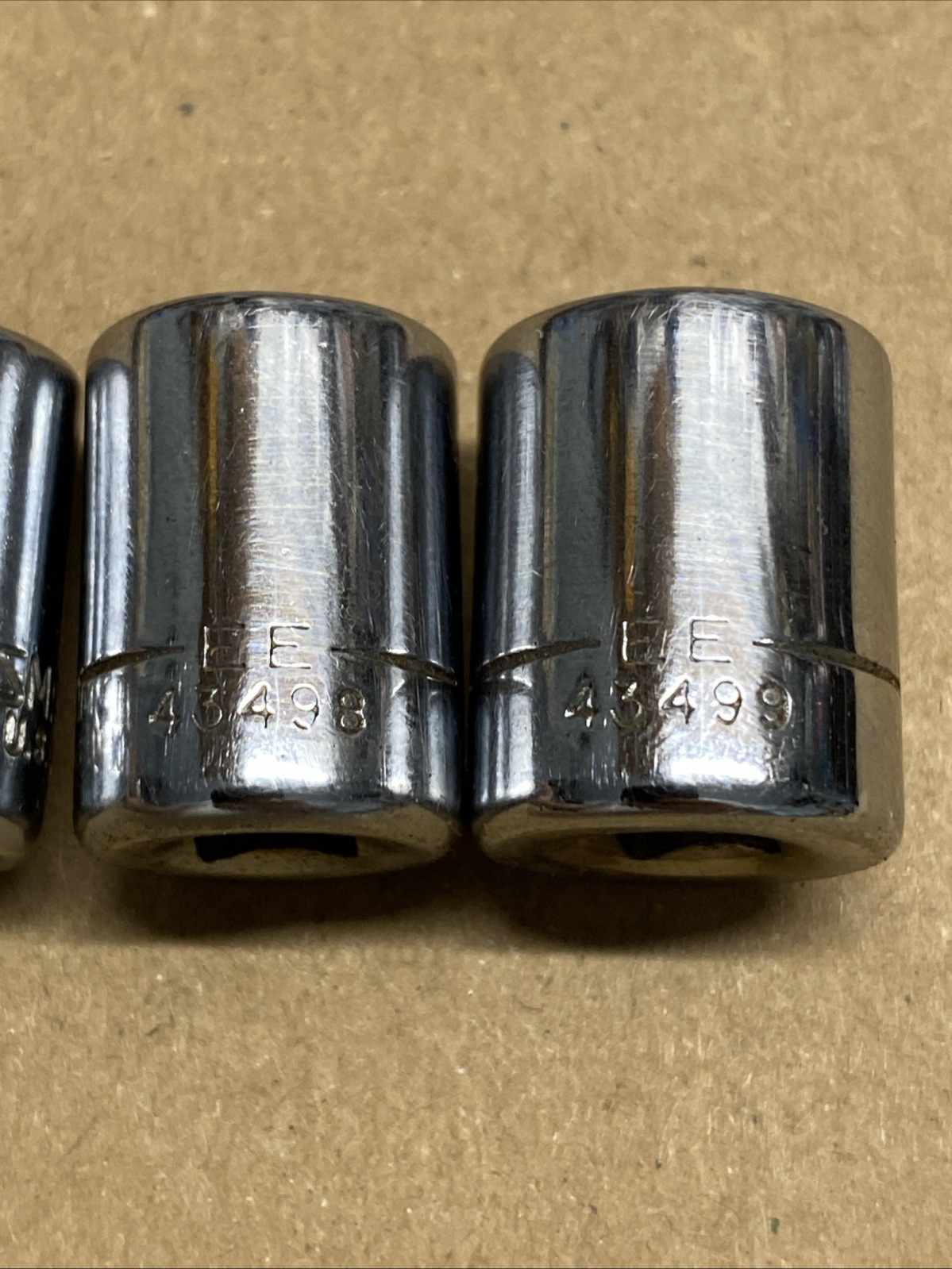 Craftsman SAE Standard Socket Set 1/4″ Drive 6 Point 10 Piece Set USA