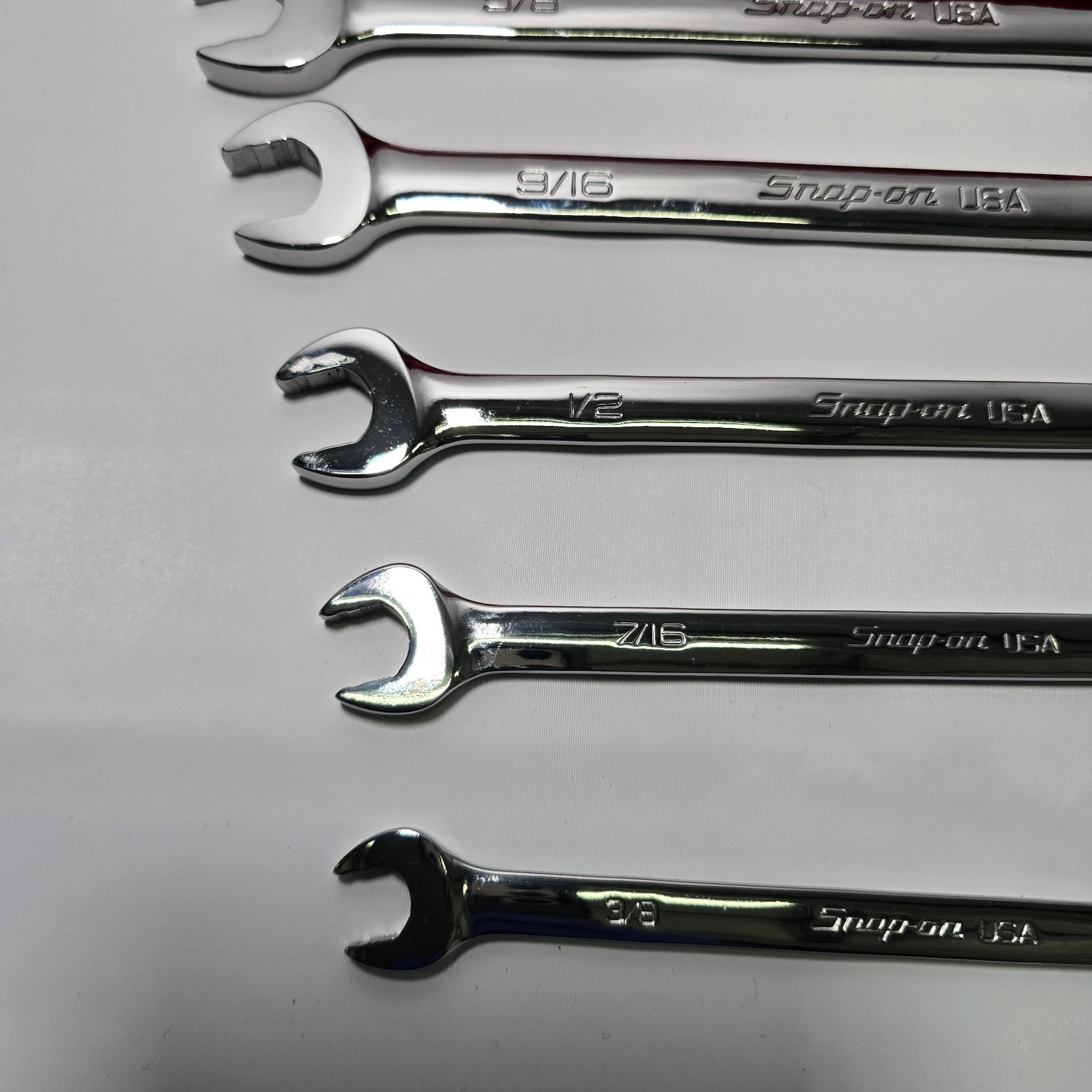 Snap-on OSH707B 6 Point Combination Wrench Set 7-Piece 3/8″-3/4″
