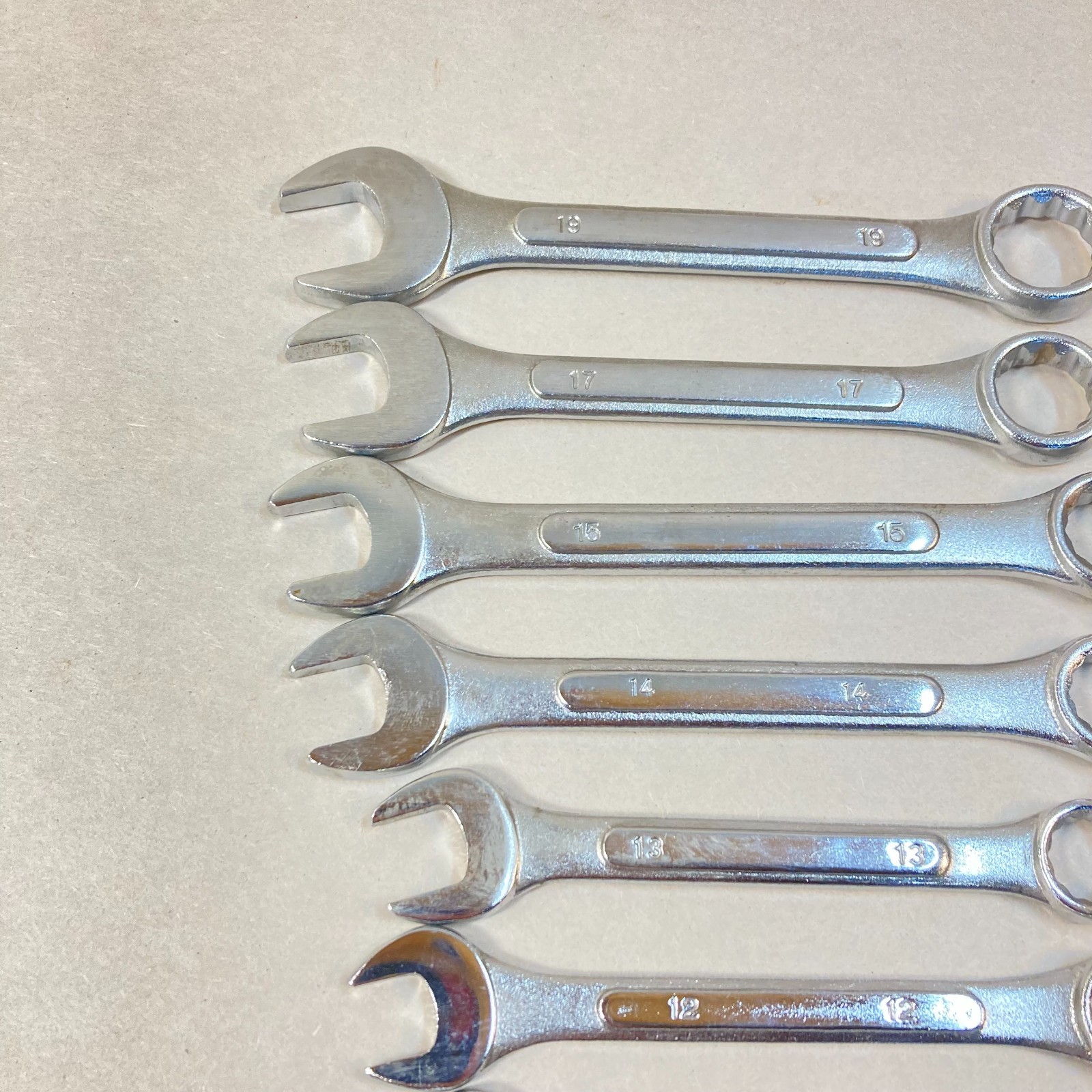 Combination Wrench Set 9 Pc Metric Drop Forged 12 Point