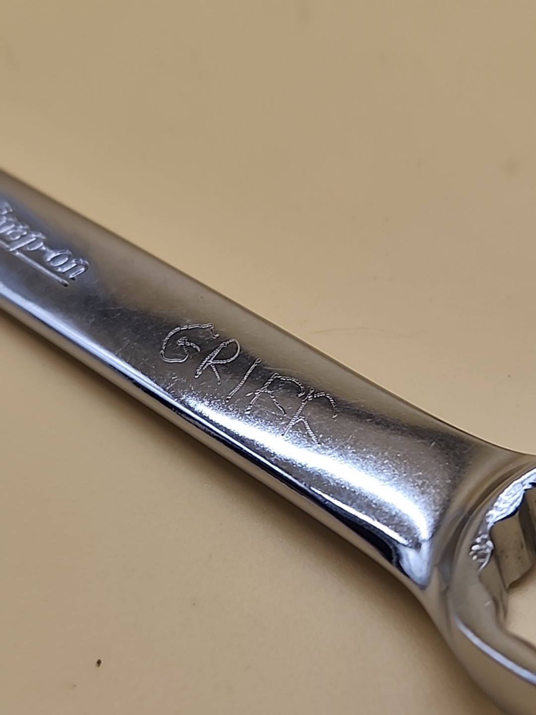 Snap-On OEXM15 Combo wrench 15mm 12 point 6 1/8″ long+MAC X126 3/8″ USA