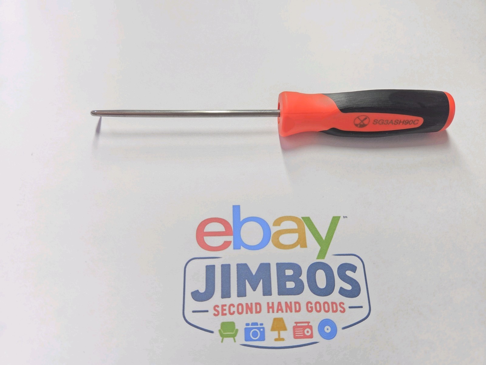 Snap-on Tools USA NEW ORANGE 6″ Mini Soft Grip Short 90° Tip Pick SG3ASH90CO