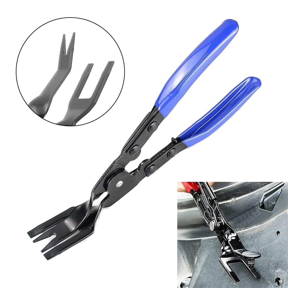 Labor Saving Door Trim Pliers with Insulated Handles and Spring Loaded Design