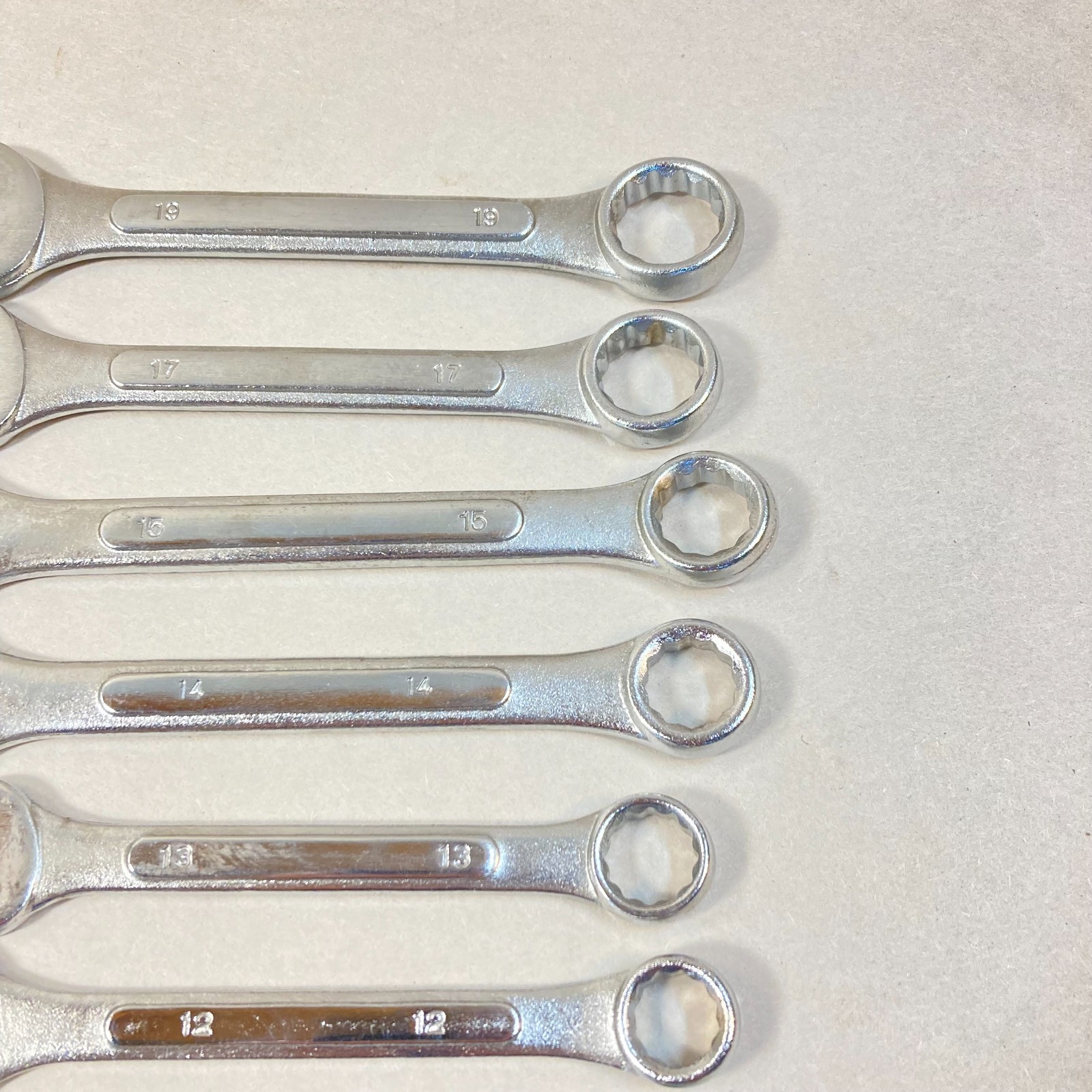 Combination Wrench Set 9 Pc Metric Drop Forged 12 Point