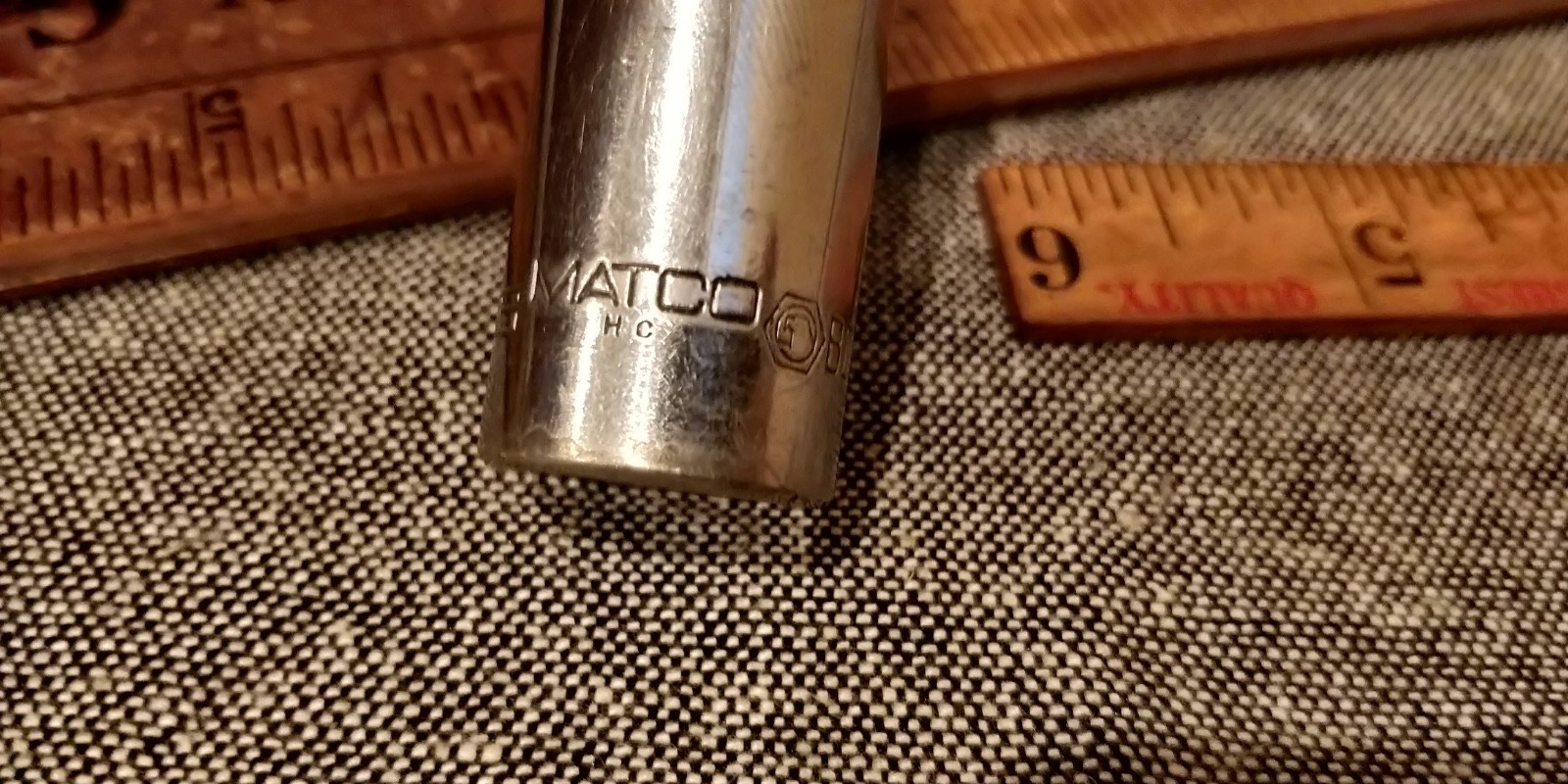 Matco Tools BD186 9/16″ 6 Point Semi Deep Well Socket 3/8” drive