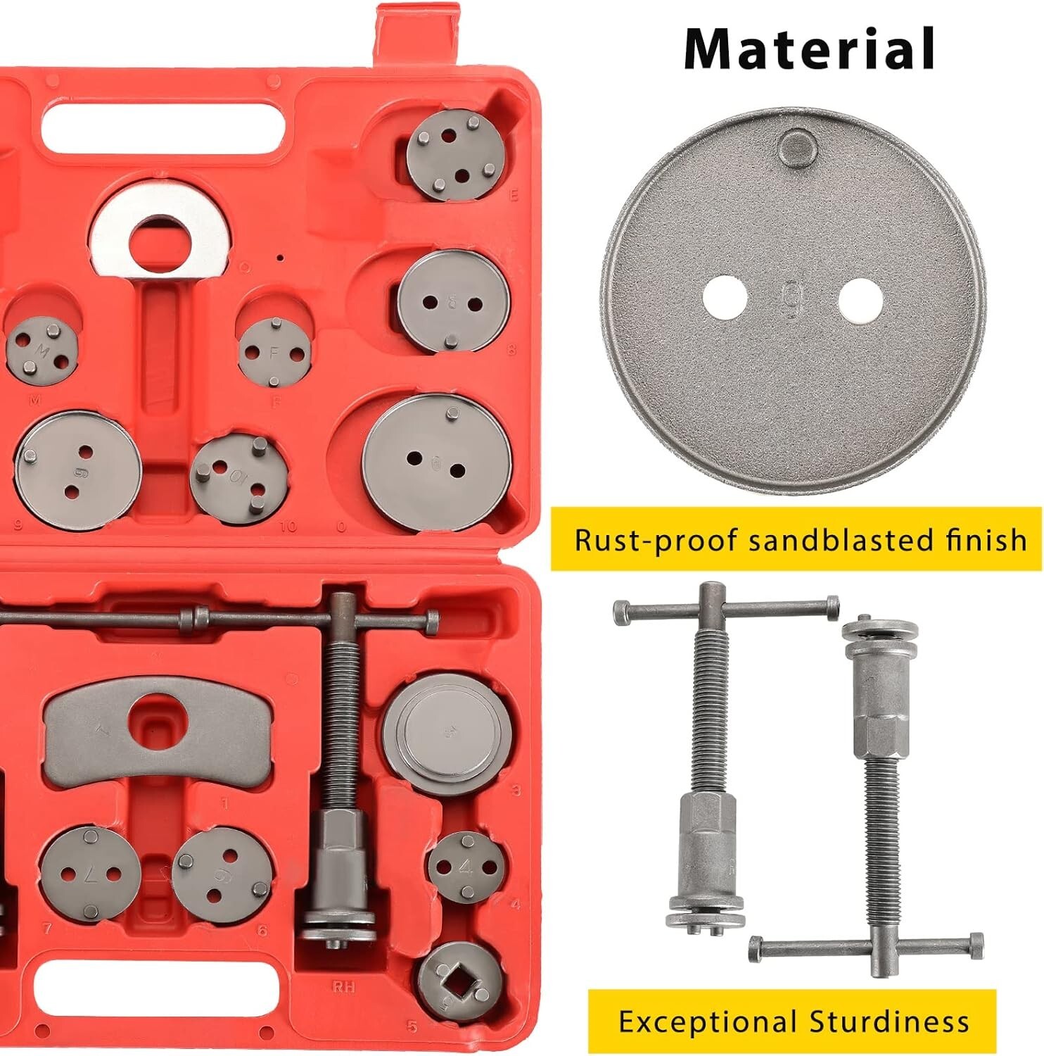 24PCS Universal Kit de Herramienta Para Frenos Piston de Frenos Auto Carro