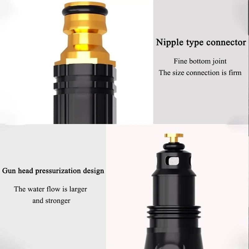 1-3PACK High Pressure Car Wash Water Gun Spray Nozzle Portable Washer for Auto ~