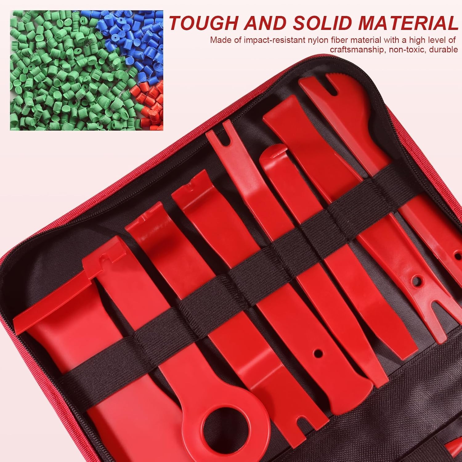 Professional 19-Piece Auto Clip Remover Tool Kit for Precise Interior Repairs