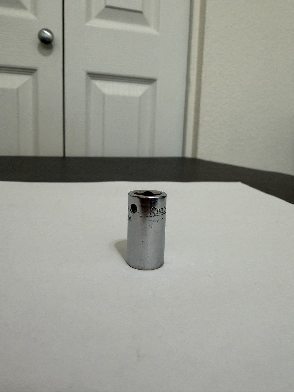 Snap-on Tools USA 1/4″ Drive SAE #10 5/16″ HEX Shallow SPLINE Socket TES10