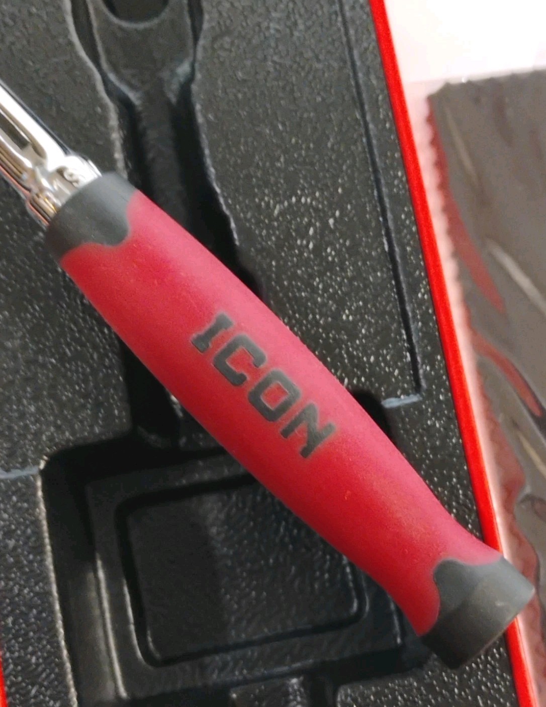 ICON Professional Ratchet 90 Tooth Swivel Head 1/4” Drive 64694 R1SW Swivel Head