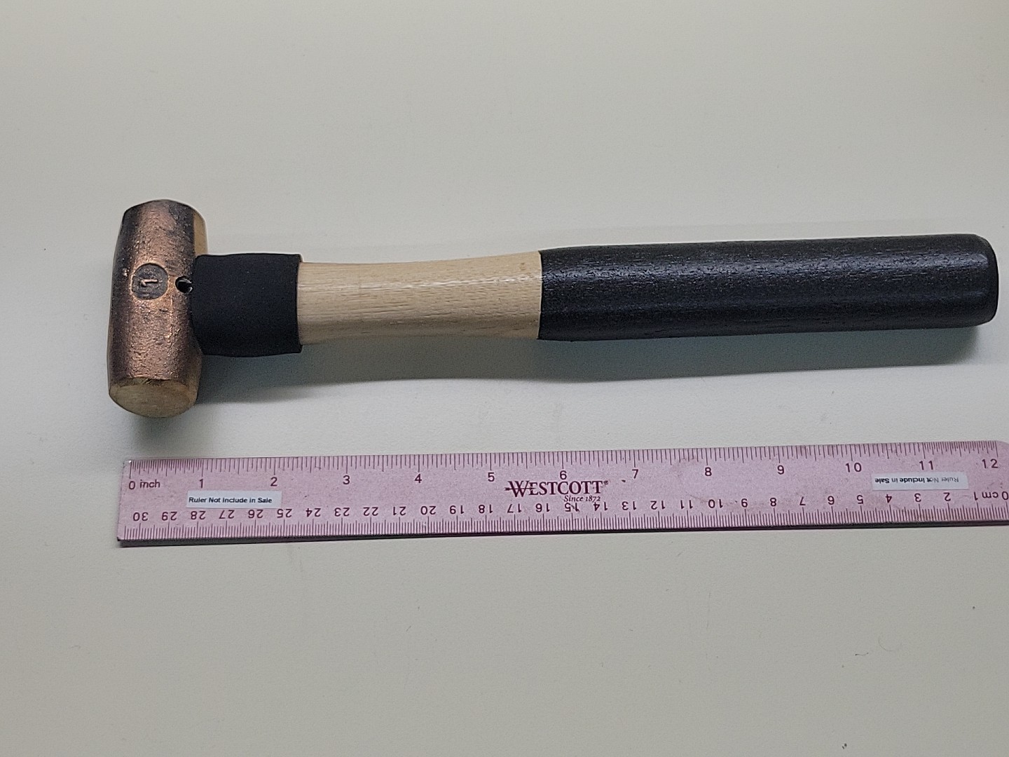 American Brass Hammer 1 LB, 1-1/2 Pound Am15brwg Hickory Handle Non-Sparking