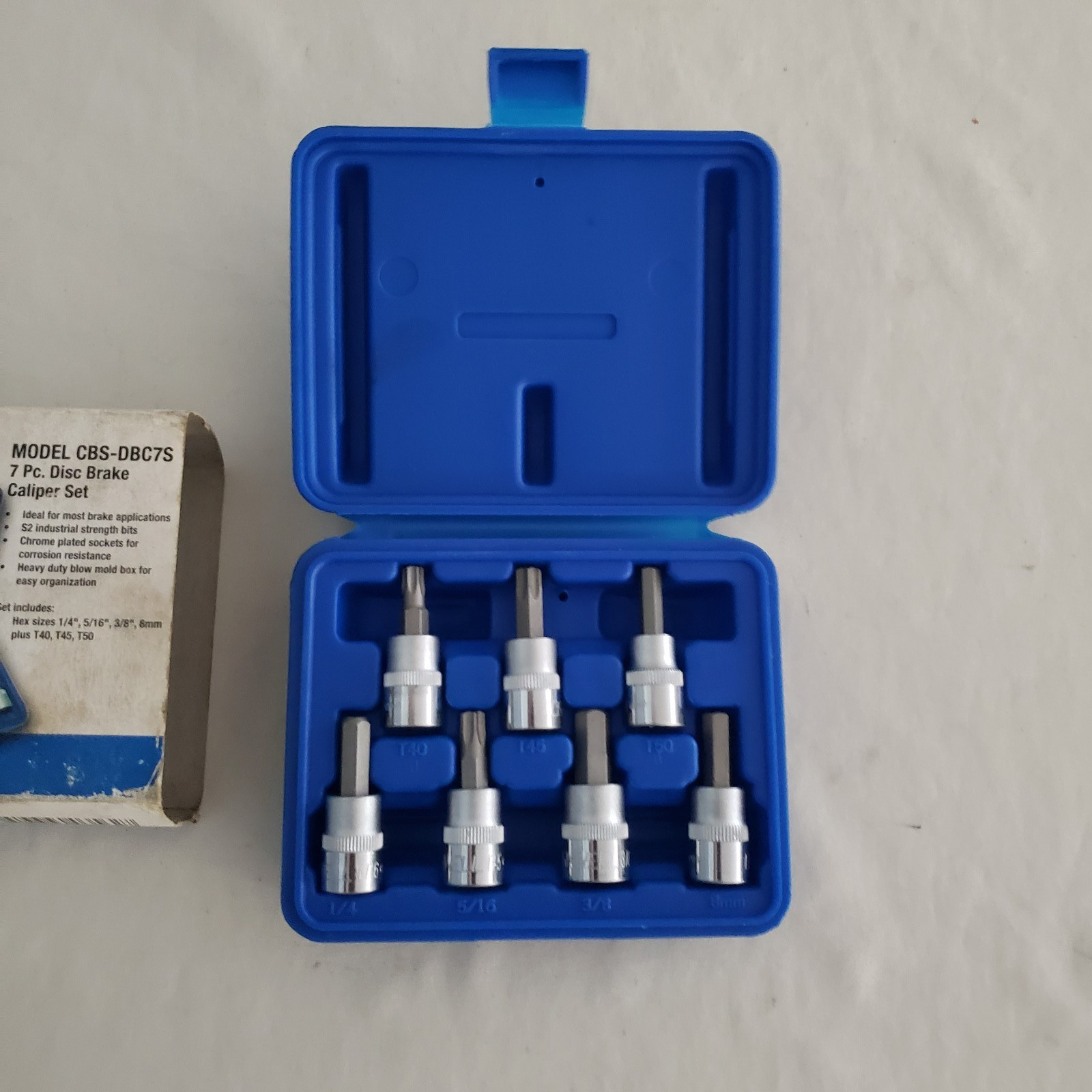 CORNWELL TOOLS CBSDBC7S – 7 Piece Disc Brake Caliper Set NEW OTHER