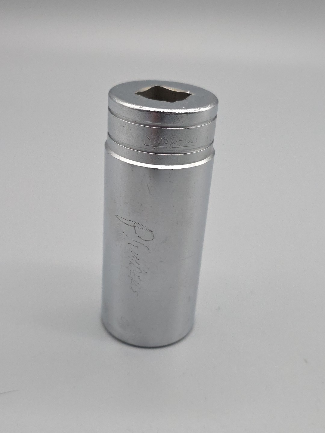 Snap-on Tools 1/2″ Drive 1″ SAE Deep 6 Point Chrome Socket TS321 USA