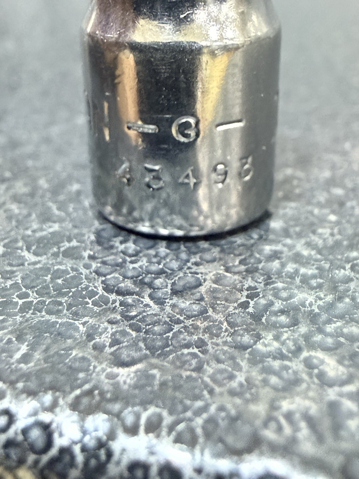 Vtg 1/4″ Craftsman G-Series Part 43493 – 1/4″ Drive 6-Point Socket USA Made