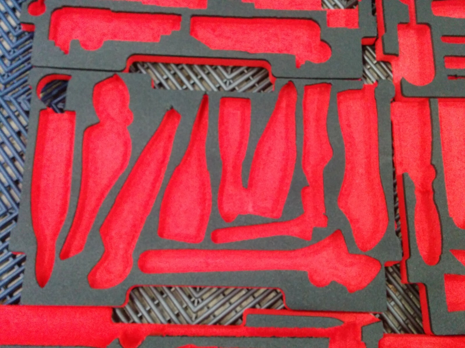 #al330 Snap-On GMTK General Mechanic’s Foam Cutouts 7pc Set 6 Drawer + Top