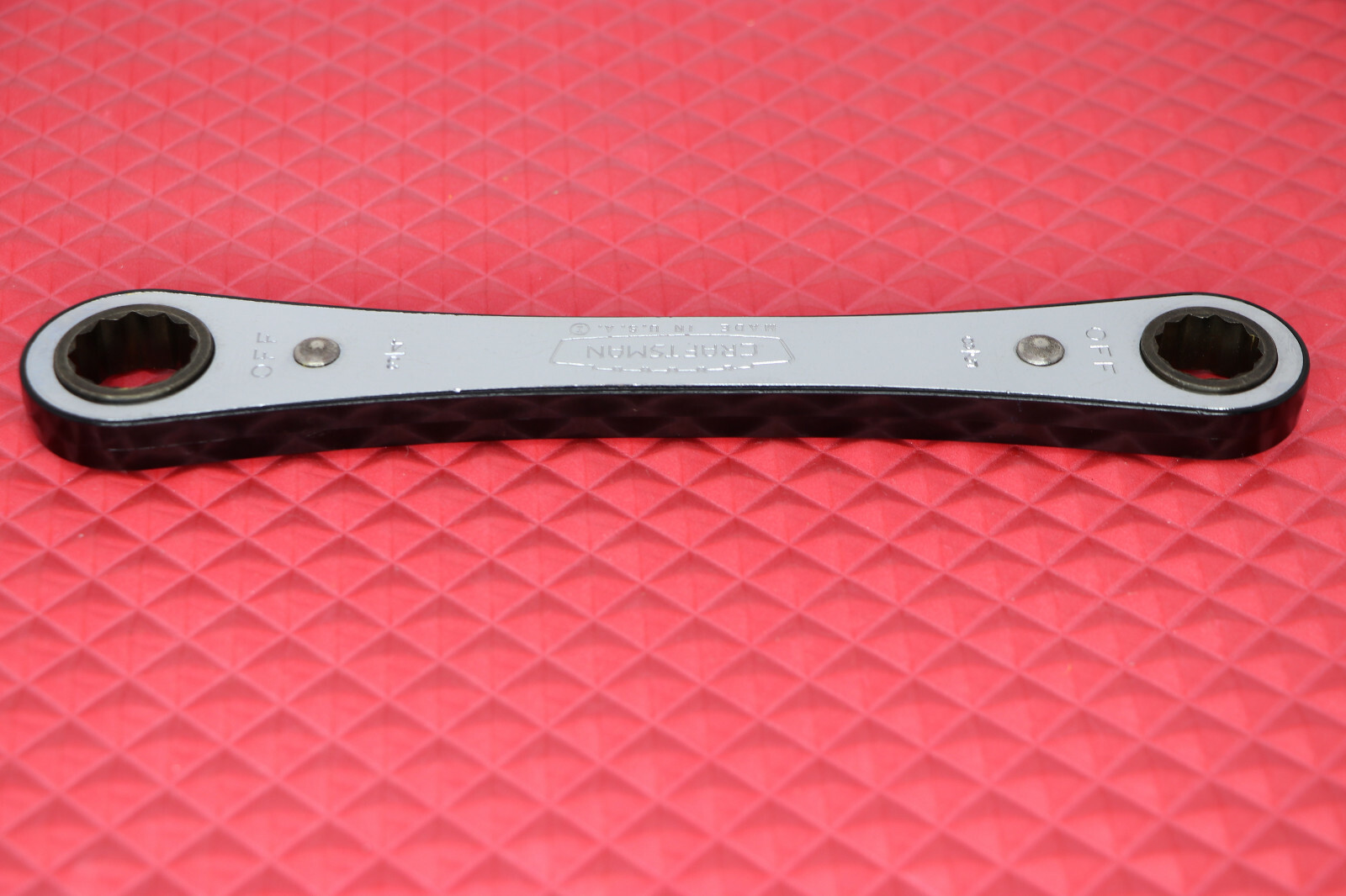 Craftsman 5/8» x 3/4» Ratchet Double Box End Wrench USA