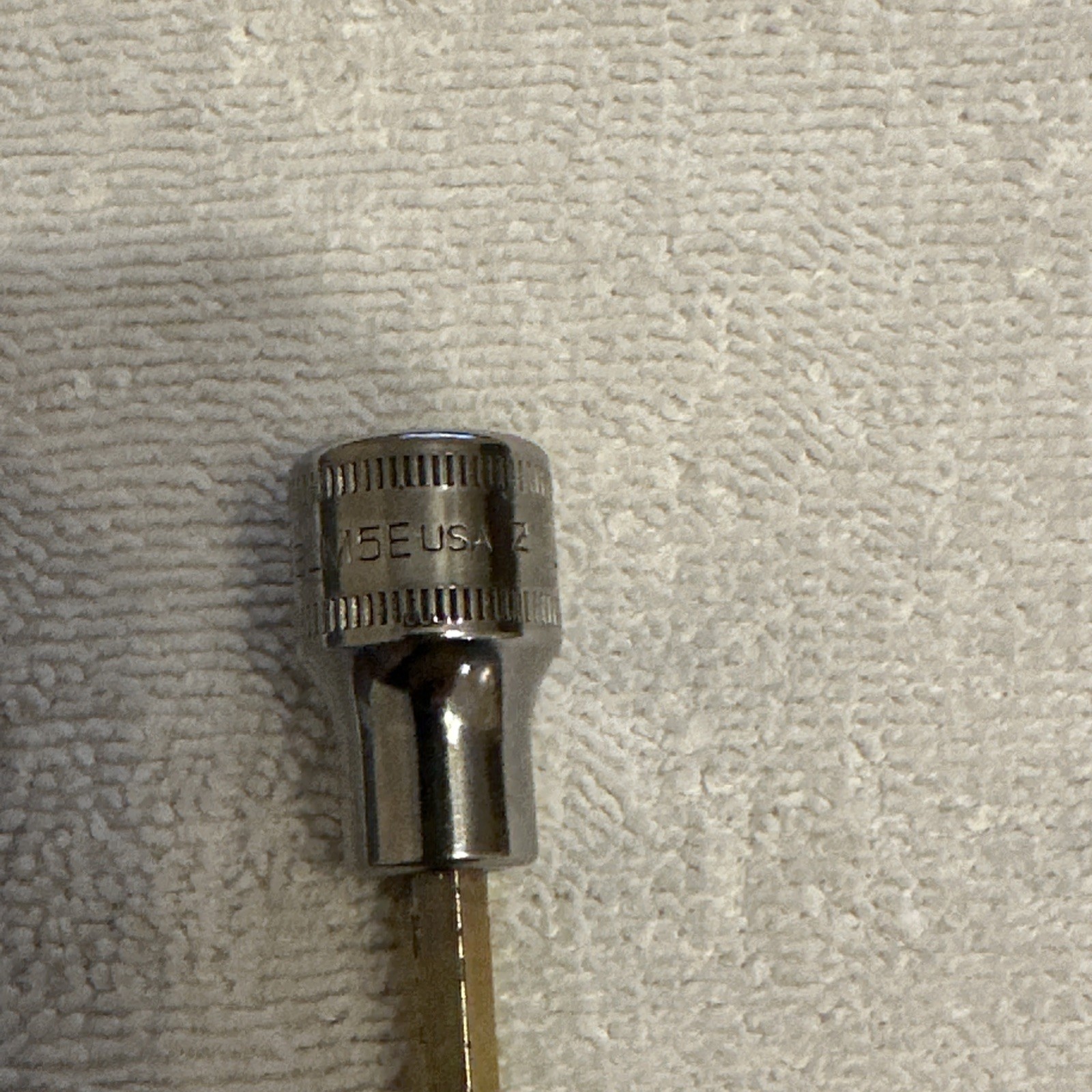 Snap-On FABLM5E 3/8″ dr 4″ LONG Metric 5mm ball end hex head / allen head socket