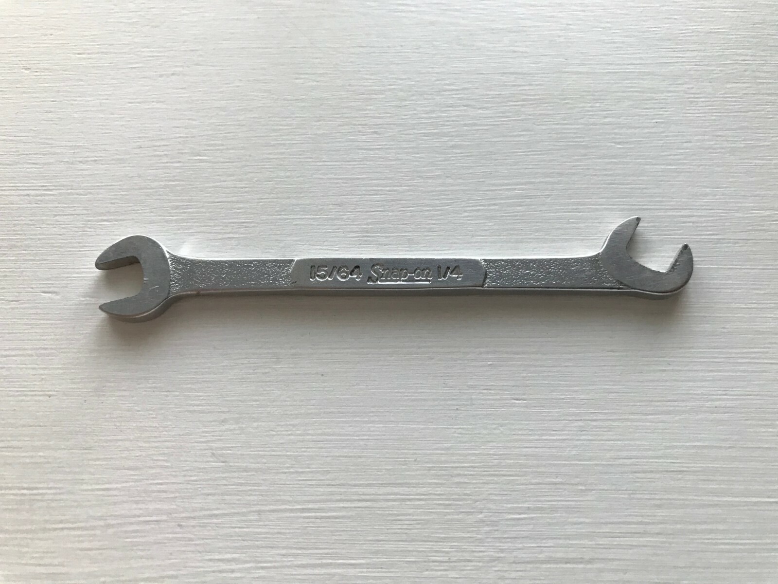 Snap-On Tools USA 15/64″ 1/4″ SAE Open End Offset Ignition Wrench DS1516
