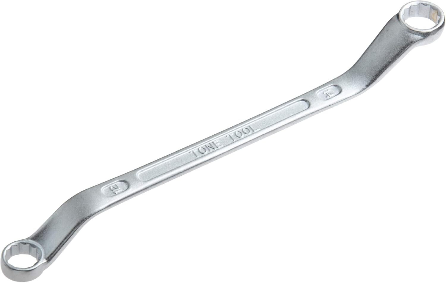 Tone M45-1214 12 × 14 mm 12-Point Metric Long Type 45° Offset Box Wrench